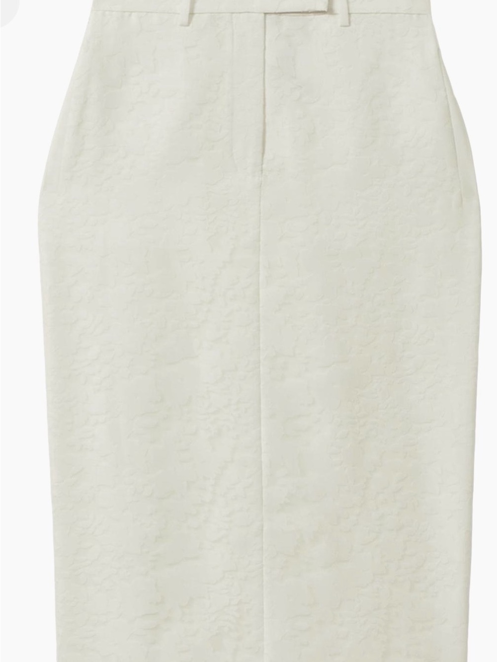 Reiss Ivory Floral Lace Midi Skirt - Picture 3 of 8